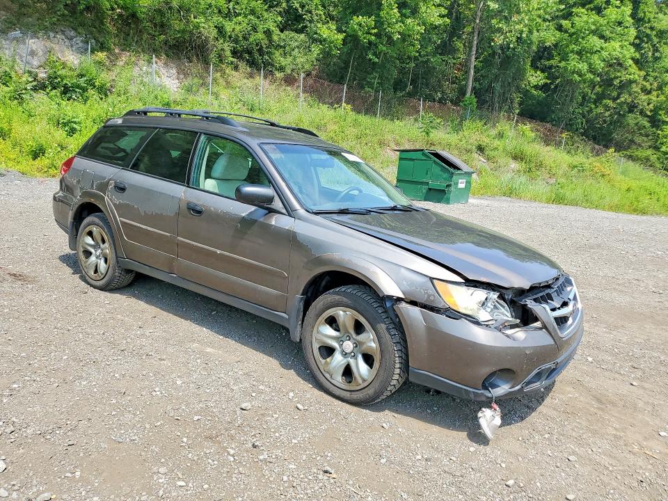 2009 Subaru Outback მანქანა იყიდება აუქციონზე, vin: 4S4BP61CX97345584, აუქციონის ნომერი: 58759476