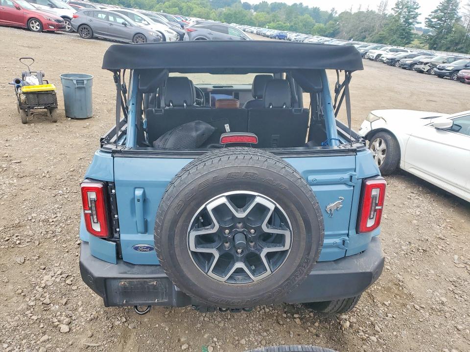 61704406 :رقم المزاد ، 1FMDE5BH0PLB99607 vin ، 2023 Ford Bronco مزاد بيع