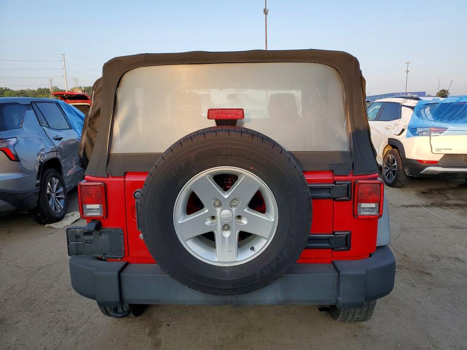 61603076 :رقم المزاد ، 1C4AJWAG5CL106849 vin ، 2012 Jeep Wrangler مزاد بيع