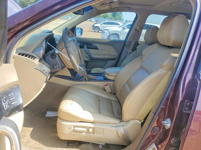 61838956 :رقم المزاد ، 2HNYD28459H502452 vin ، 2009 Acura Mdx مزاد بيع