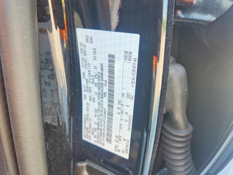 Продажа на аукционе авто 2017 Ford F-150 King Ranch, vin: 1FTEW1EG1HFC02497, номер лота: 59379316