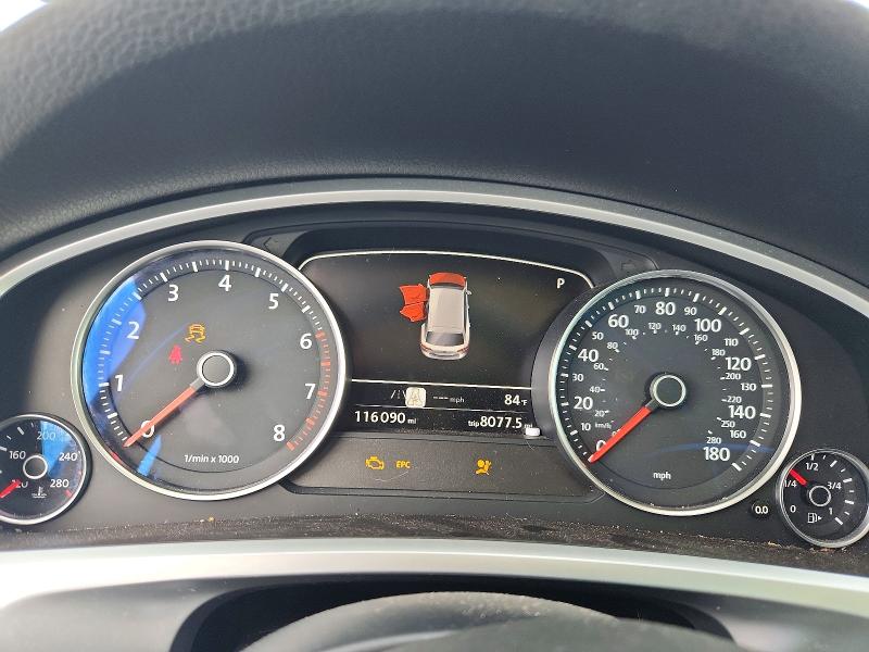 2016 Volkswagen Touareg მანქანა იყიდება აუქციონზე, vin: WVGEF9BP4GD012458, აუქციონის ნომერი: 62040436