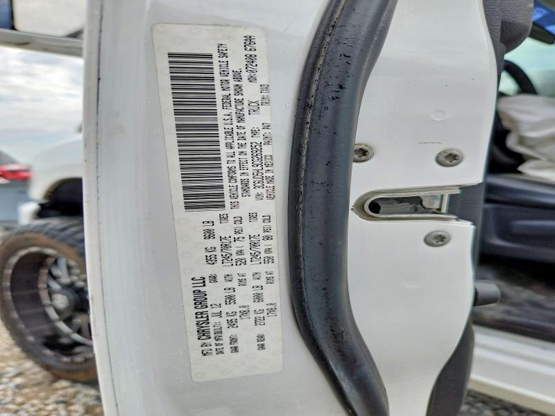 61409466 :رقم المزاد ، 3C6UD5HL9CG269252 vin ، 2012 Dodge Ram 2500 مزاد بيع