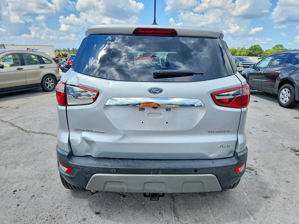 2020 Ford Ecosport მანქანა იყიდება აუქციონზე, vin: MAJ6S3KL5LC351587, აუქციონის ნომერი: 59888996