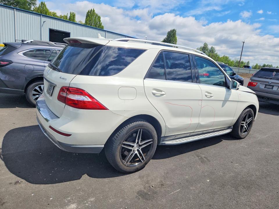 Продаж на аукціоні авто 2013 Mercedes-benz Ml, vin: 4JGDA5HB8DA255704, номер лоту: 59298686