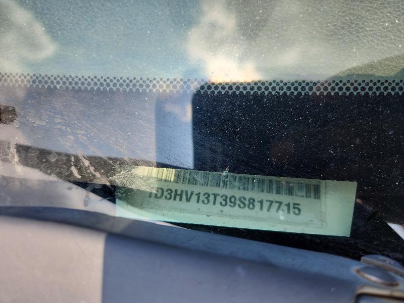 61915186 :رقم المزاد ، 1D3HV13T39S817715 vin ، 2009 Dodge Ram 1500 مزاد بيع