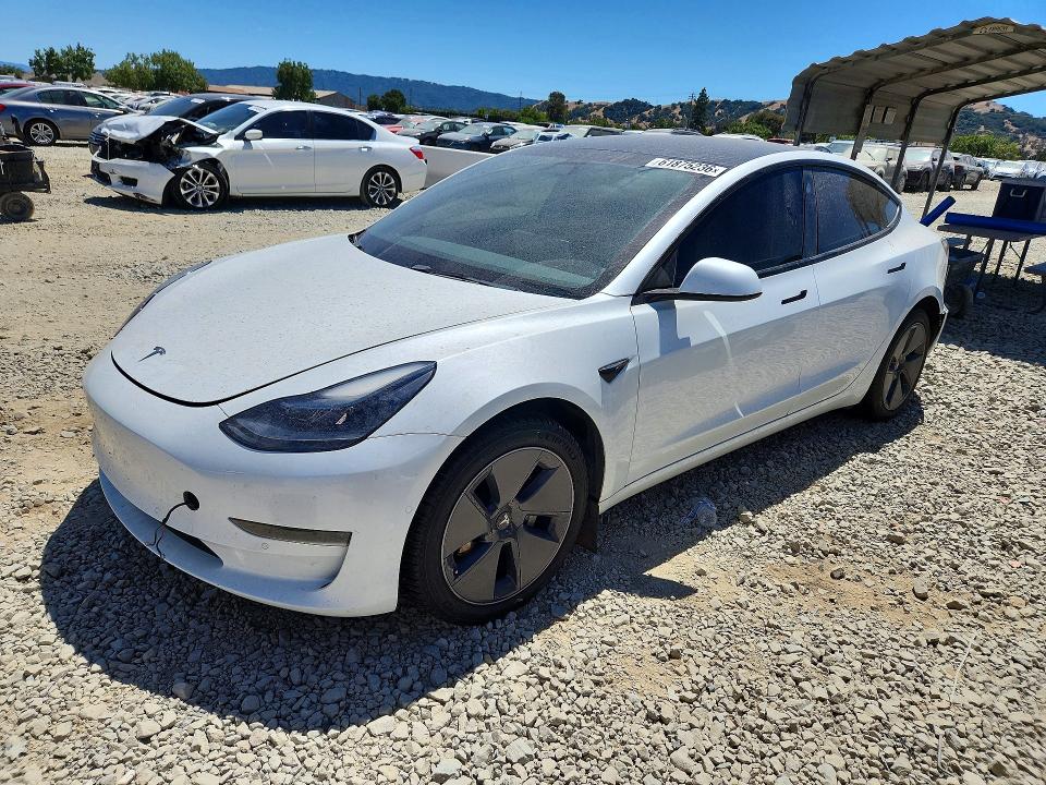 Aukcja sprzedaży 2022 Tesla Model 3, vin: 5YJ3E1EA3NF334361, numer aukcji: 61875236