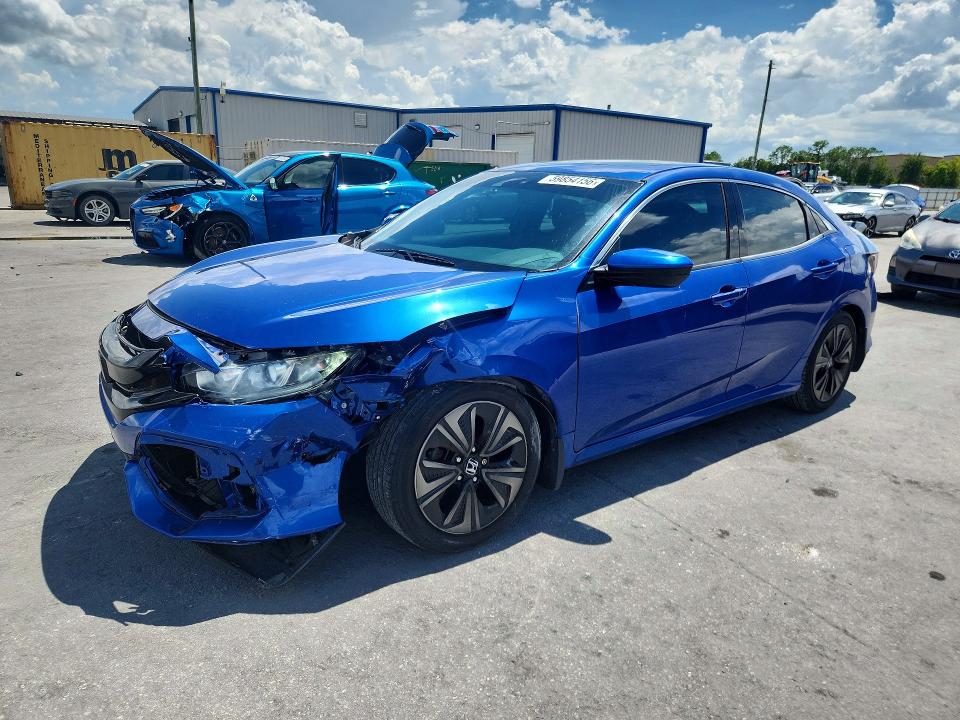 Auction sale of the 2019 Honda Civic, vin: SHHFK7H6XKU215152, lot number: 59854156