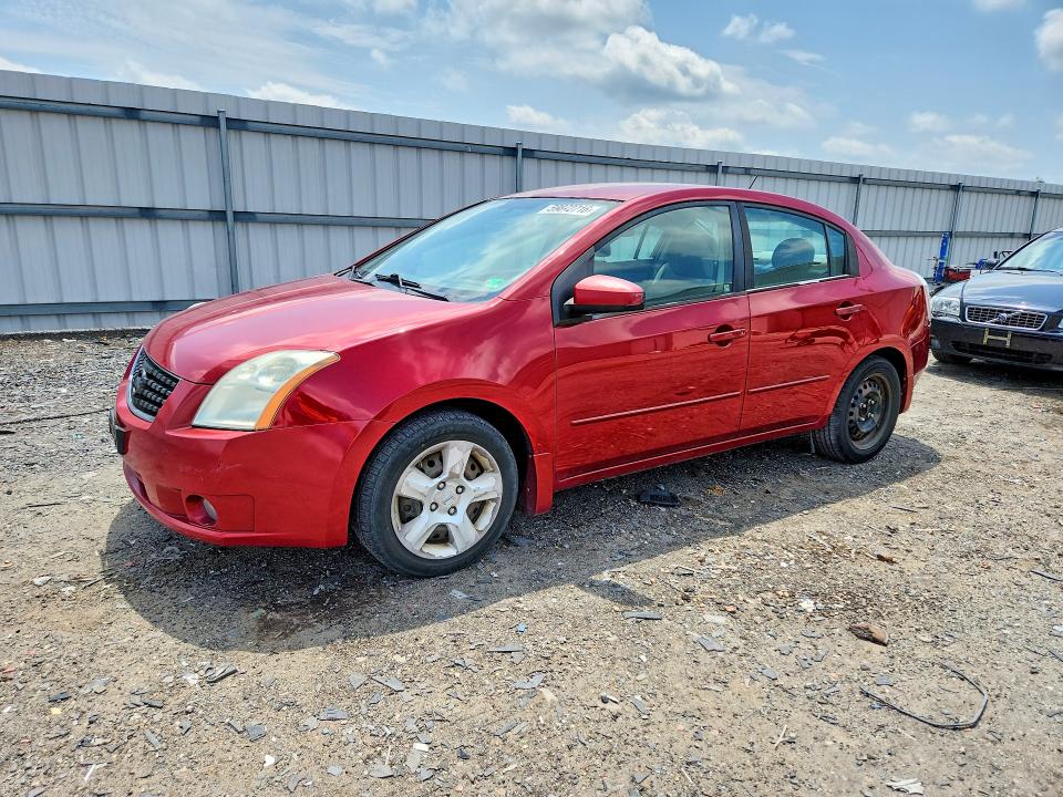 2009 Nissan Sentra მანქანა იყიდება აუქციონზე, vin: 3N1AB61E59L644348, აუქციონის ნომერი: 59872716
