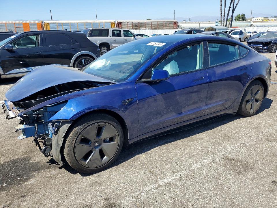 60482346 :رقم المزاد ، 5YJ3E1EA6PF511309 vin ، 2023 Tesla Model 3 مزاد بيع