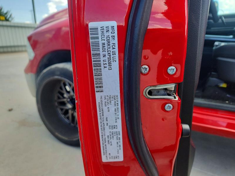2023 Ram 1500 Classic მანქანა იყიდება აუქციონზე, vin: 1C6RR7LGXPS536913, აუქციონის ნომერი: 59947136