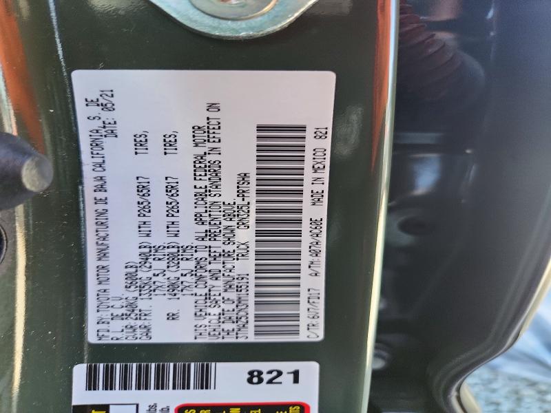 60915616 :رقم المزاد ، 3TMAZ5CN3MM155191 vin ، 2021 Toyota Tacoma مزاد بيع