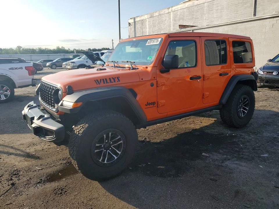 62019776 :رقم المزاد ، 1C4RJXDG0SW632260 vin ، 2025 Jeep Wrangler مزاد بيع