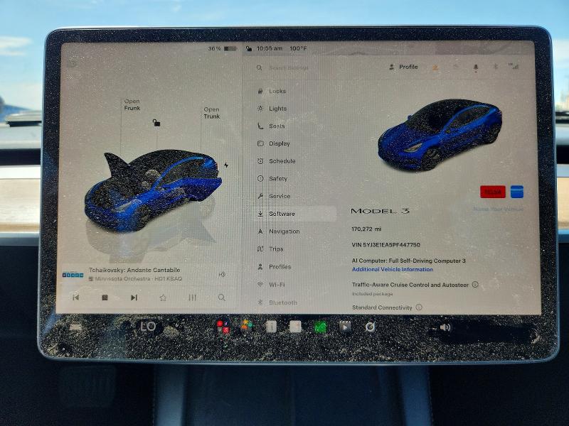 2023 Tesla Model 3 მანქანა იყიდება აუქციონზე, vin: 5YJ3E1EA5PF447750, აუქციონის ნომერი: 61217676