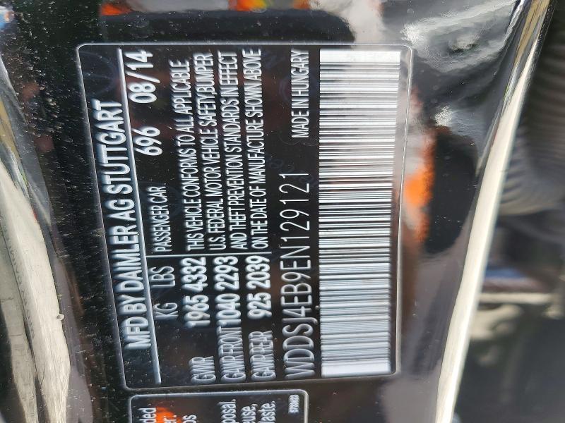 62246266 :رقم المزاد ، WDDSJ4EB9EN129121 vin ، 2014 Mercedes-benz Cla مزاد بيع