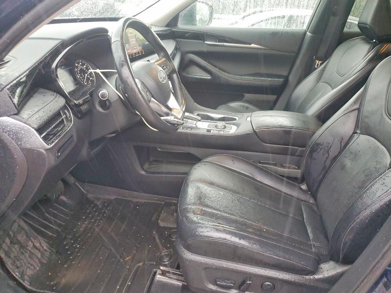 62296826 :رقم المزاد ، 5N1DL1ES7RC357353 vin ، 2024 Infiniti Qx60 مزاد بيع