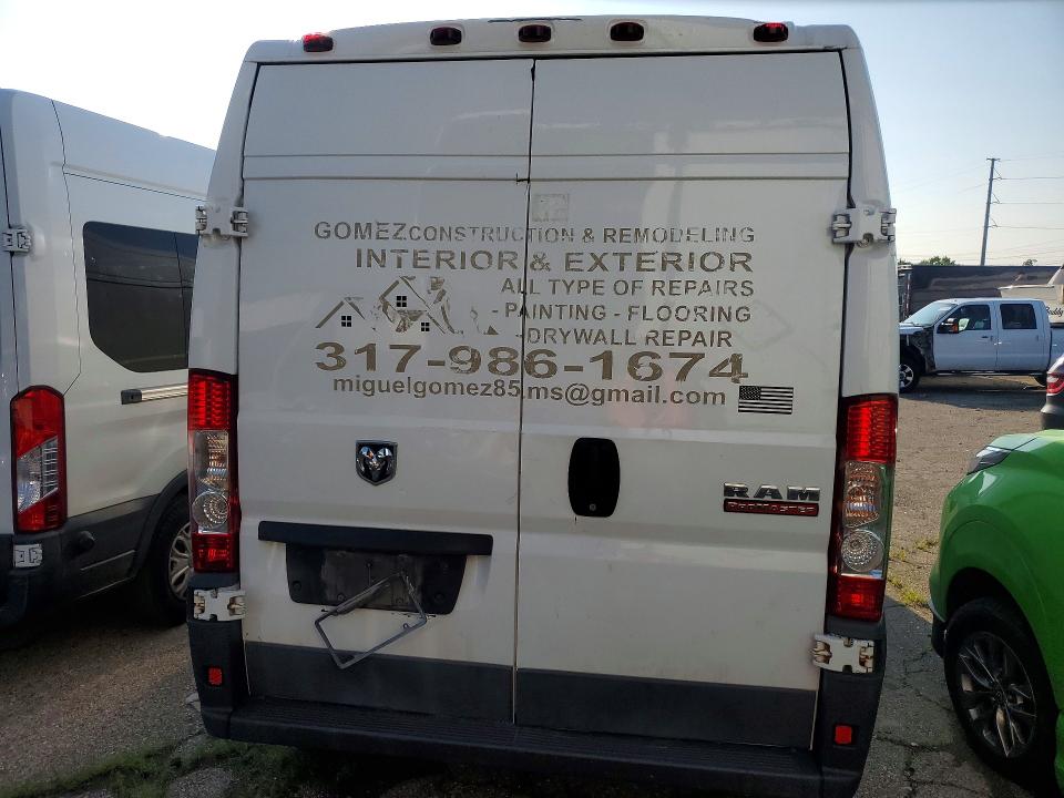Продажа на аукционе авто 2016 Ram Promaster 2500, vin: 3C6TRVDG6GE100300, номер лота: 59100476