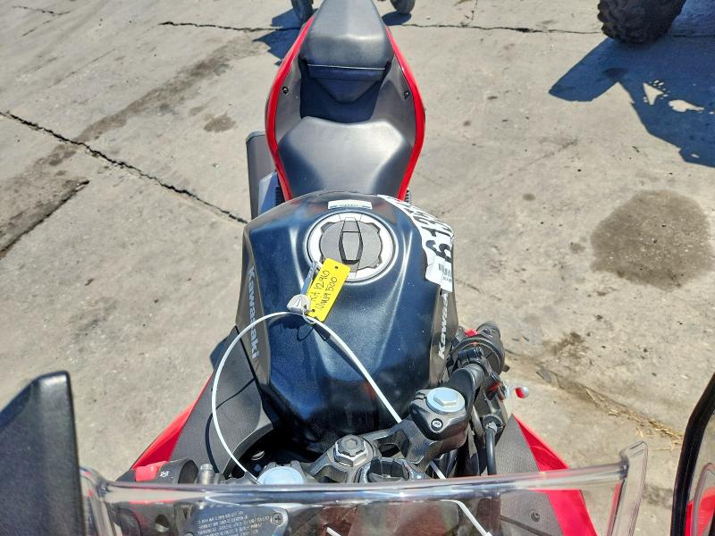 61351146 :رقم المزاد ، ML5EXGJ13RDA12910 vin ، 2024 Kawasaki Ex500 مزاد بيع