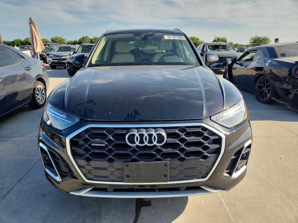 Продаж на аукціоні авто 2022 Audi Q5, vin: WA1GAAFY8N2121525, номер лоту: 57187766