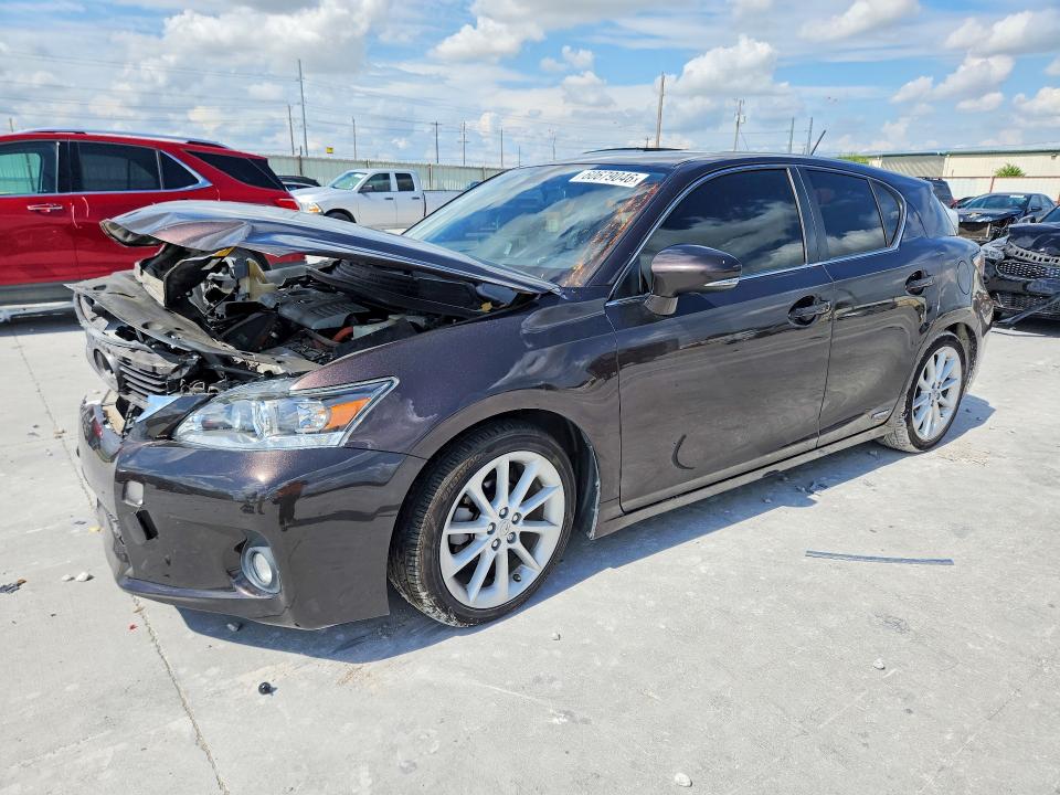 60679046 :رقم المزاد ، JTHKD5BH7C2090090 vin ، 2012 Lexus Ct مزاد بيع
