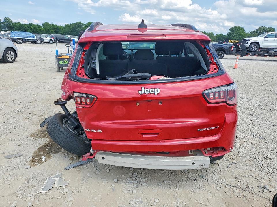 Продажа на аукционе авто 2017 Jeep Compass, vin: 3C4NJDAB0HT597207, номер лота: 59191786