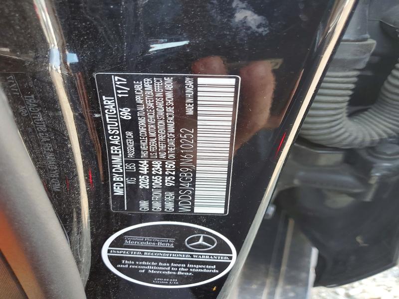 Aukcja sprzedaży 2018 Mercedes-benz Cla, vin: WDDSJ4GB9JN610252, numer aukcji: 61341706