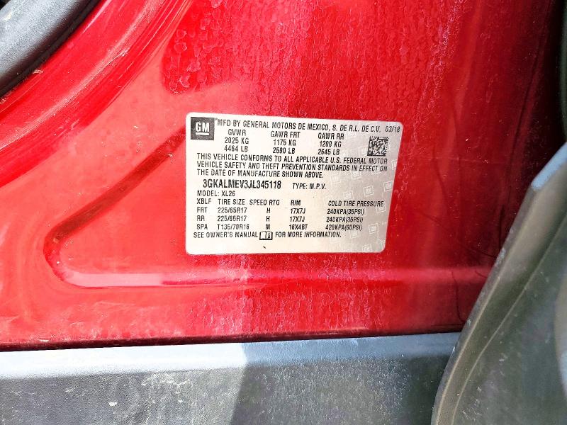 Продажа на аукционе авто 2018 Gmc Terrain, vin: 3GKALMEV3JL345118, номер лота: 59974906