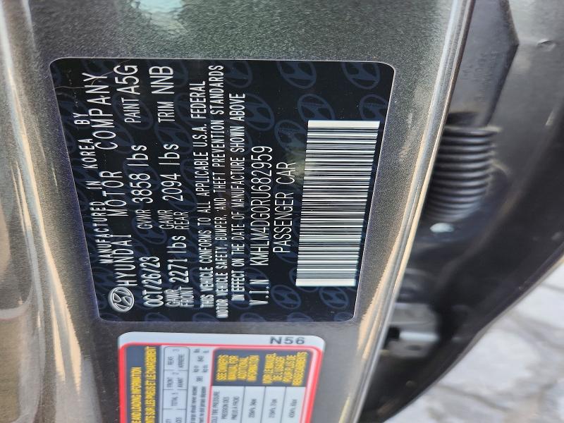Продаж на аукціоні авто 2024 Hyundai Elantra, vin: KMHLM4DG0RU682959, номер лоту: 60022156
