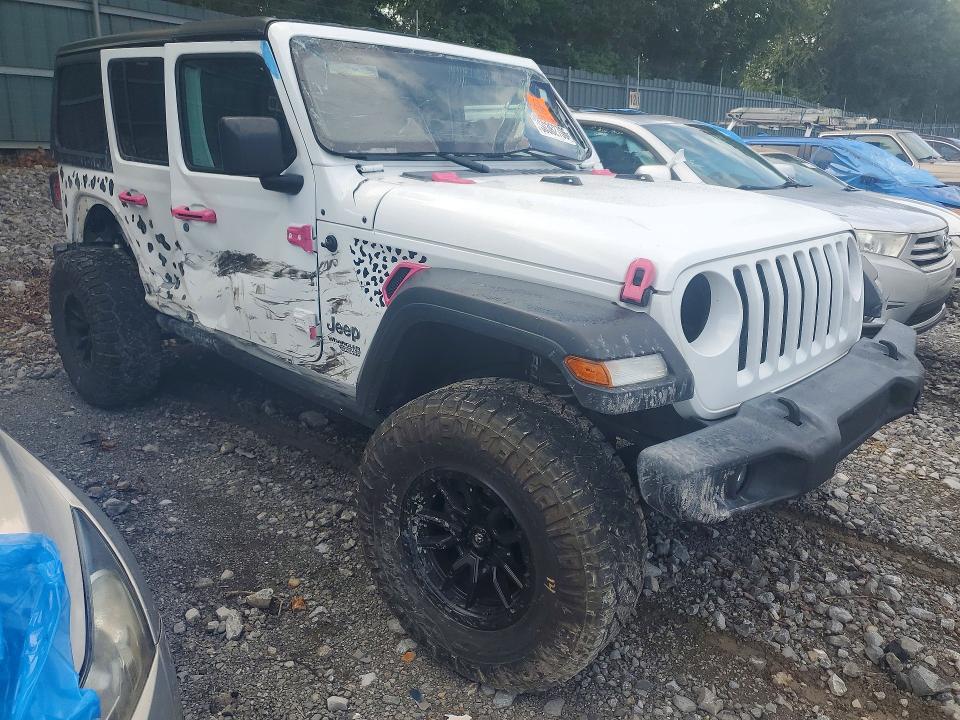 2021 Jeep Wrangler Unlimited მანქანა იყიდება აუქციონზე, vin: 1C4HJXDN4MW504830, აუქციონის ნომერი: 60362706