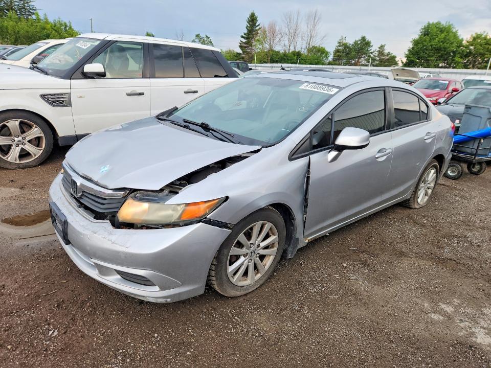 2012 Honda Civic მანქანა იყიდება აუქციონზე, vin: 2HGFB2F55CH111681, აუქციონის ნომერი: 61088936