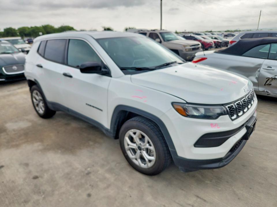 61365806 :رقم المزاد ، 3C4NJDAN9ST534740 vin ، 2025 Jeep Compass مزاد بيع