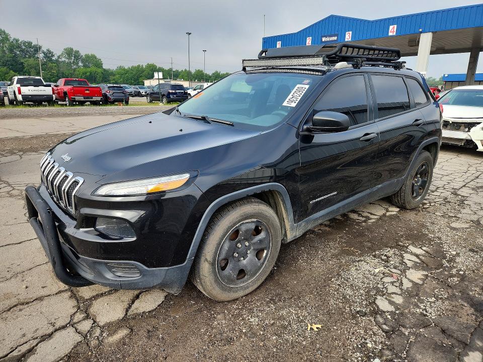 60623436 :رقم المزاد ، 1C4PJLAB1FW539309 vin ، 2015 Jeep Cherokee مزاد بيع