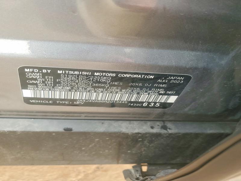 Aukcja sprzedaży 2024 Mitsubishi Outlander, vin: JA4J4VA86RZ013445, numer aukcji: 60901086