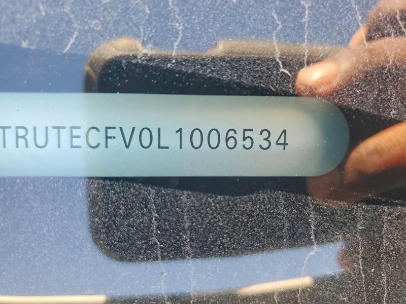 62586616 :رقم المزاد ، TRUTECFV0L1006534 vin ، 2020 Audi Tt مزاد بيع