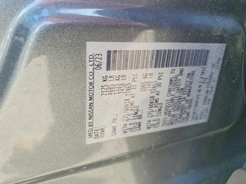 Aukcja sprzedaży 2023 Nissan Rogue, vin: 5N1BT3BB5PC842790, numer aukcji: 58595356