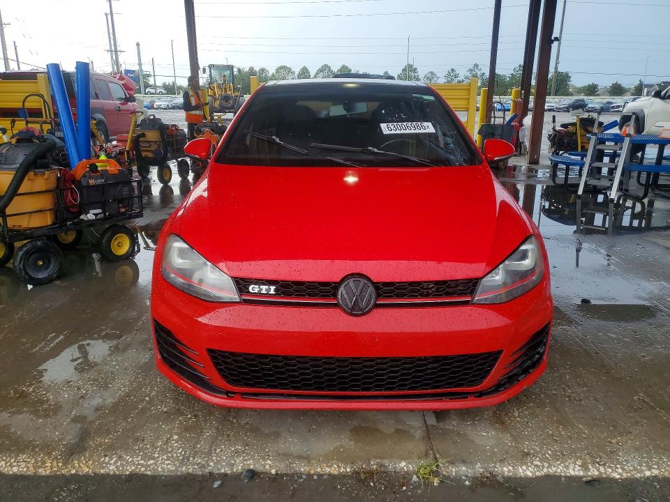 2015 Volkswagen Gti მანქანა იყიდება აუქციონზე, vin: 3VW4T7AU1FM014110, აუქციონის ნომერი: 63006986