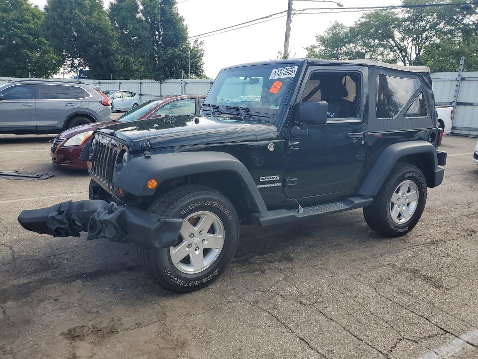 Aukcja sprzedaży 2012 Jeep Wrangler, vin: 1C4AJWAG6CL163559, numer aukcji: 61373586
