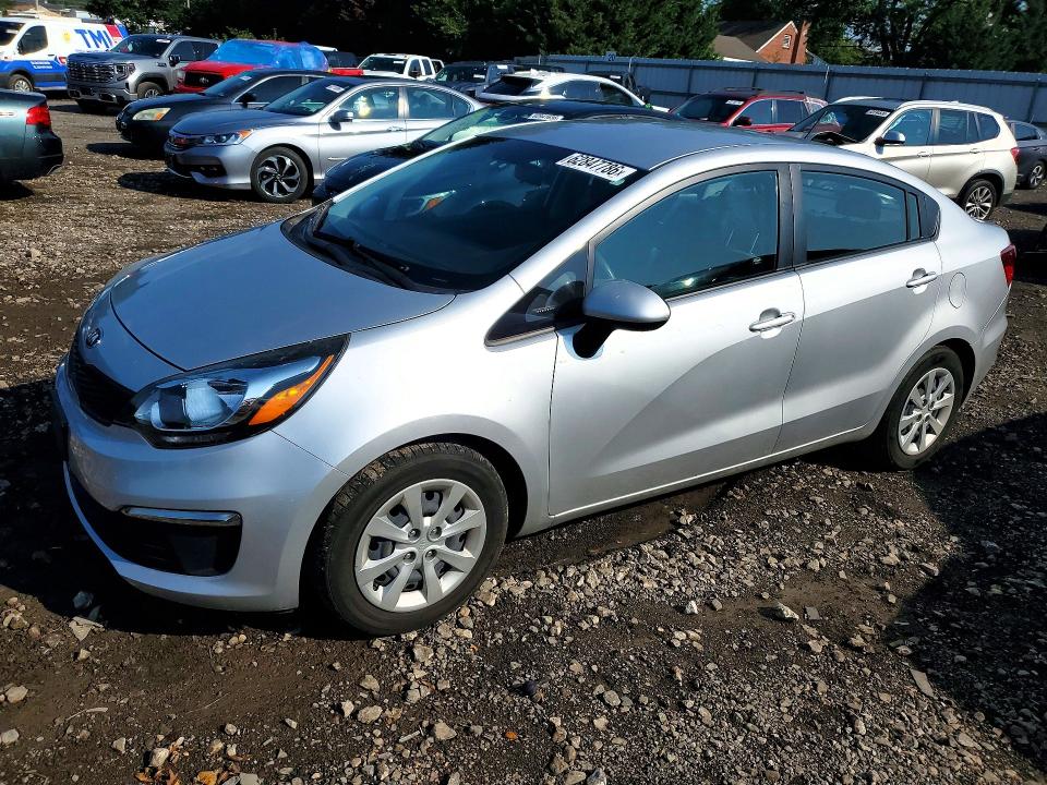 2016 Kia Rio მანქანა იყიდება აუქციონზე, vin: KNADM4A3XG6659276, აუქციონის ნომერი: 62847786