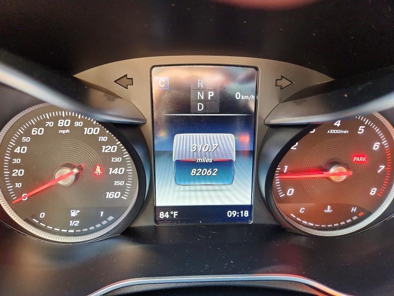 2018 Mercedes-benz C მანქანა იყიდება აუქციონზე, vin: WDDWF4KB2JR416861, აუქციონის ნომერი: 61758746