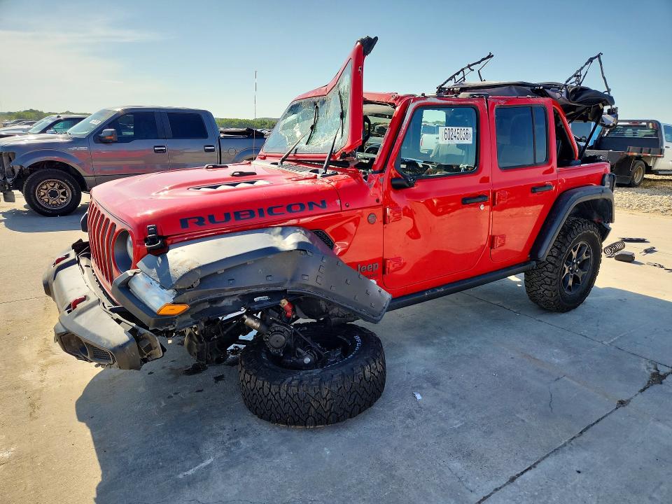 60245036 :رقم المزاد ، 1C4JJXFM6LW211547 vin ، 2020 Jeep Wrangler Unlimited مزاد بيع