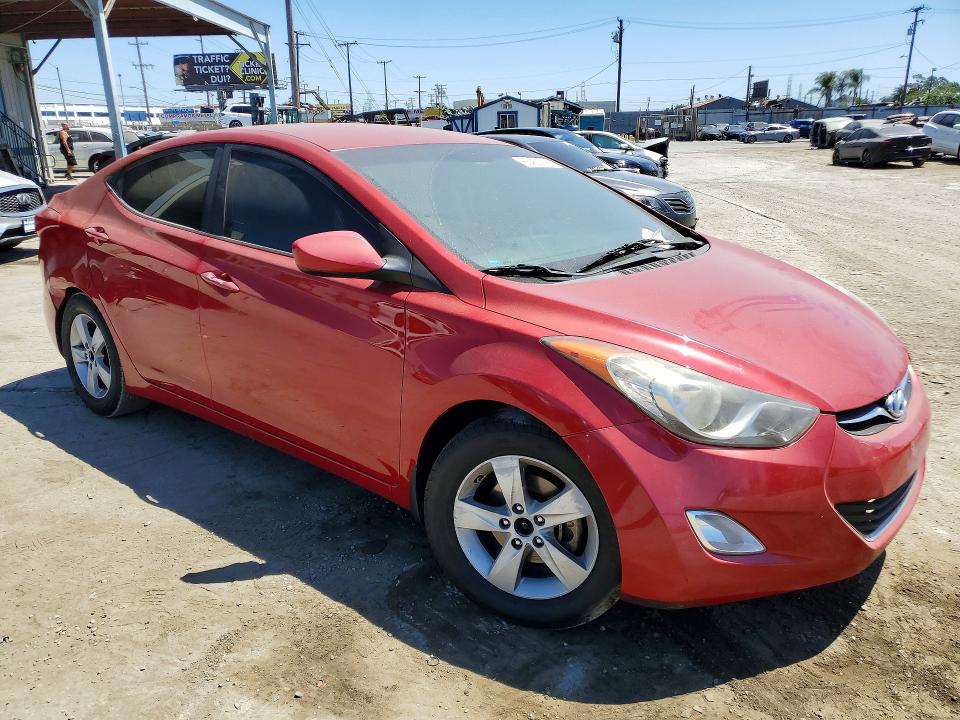 2013 Hyundai Elantra Gl მანქანა იყიდება აუქციონზე, vin: KMHDH4AE2DU947692, აუქციონის ნომერი: 85455195
