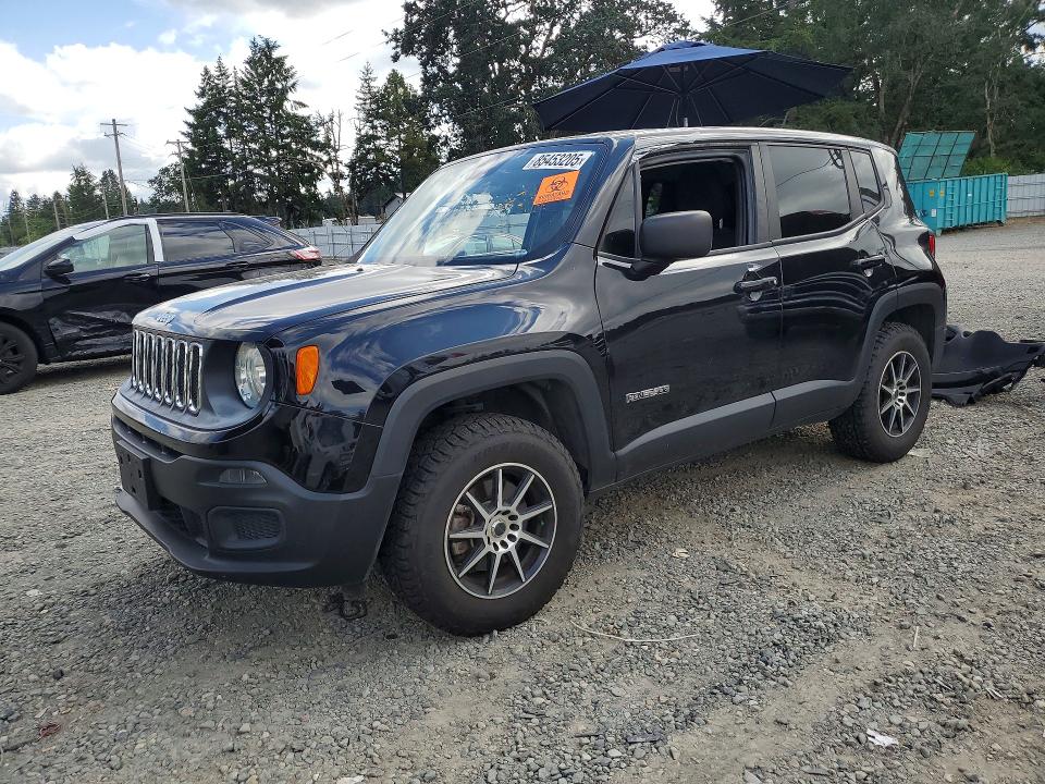Auction sale of the 2016 Jeep Renegade, vin: ZACCJBAT3GPC81164, lot number: 85453205