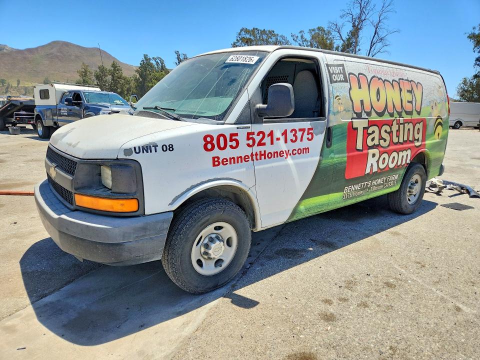 Aukcja sprzedaży 2013 Chevrolet Express 2500, vin: 1GCWGFCAXD1108722, numer aukcji: 62801826