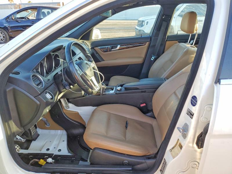 60470486 :رقم المزاد ، WDDGF4HB0CR222747 vin ، 2012 Mercedes-benz C مزاد بيع