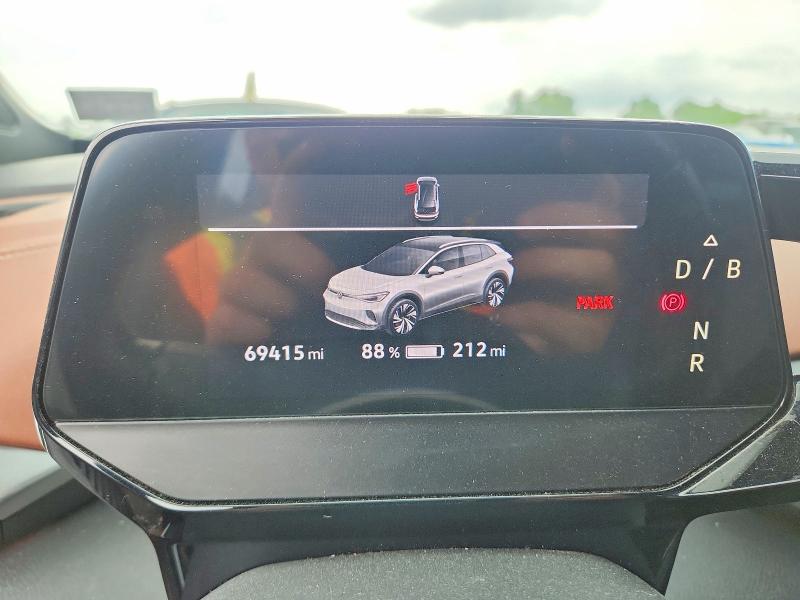 2021 Volkswagen Id.4 მანქანა იყიდება აუქციონზე, vin: WVGTMPE20MP057604, აუქციონის ნომერი: 60427386