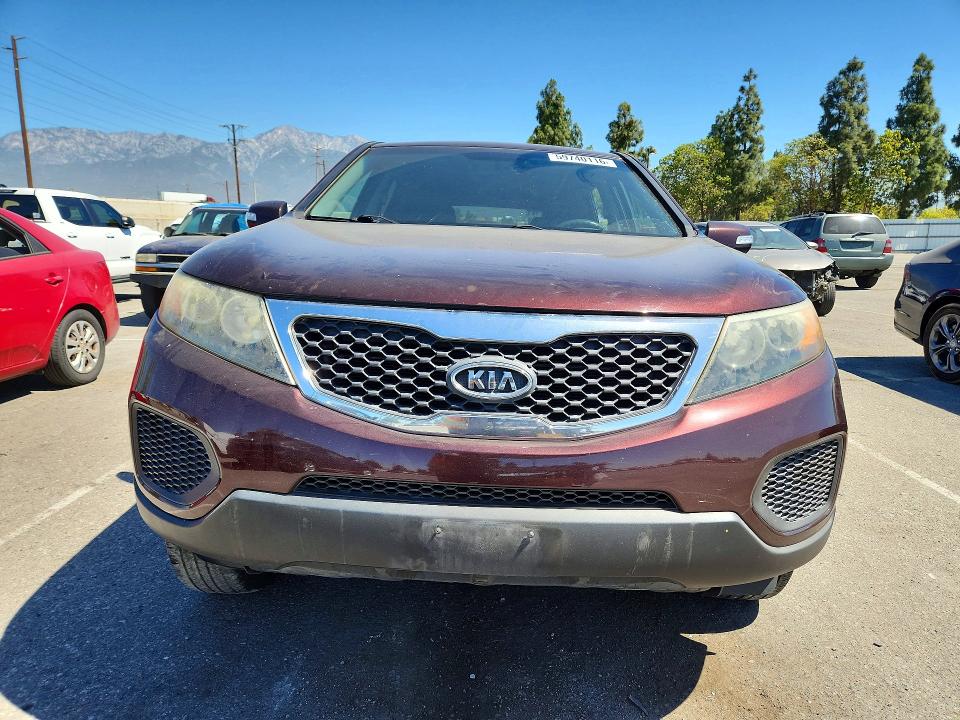 59740116 :رقم المزاد ، 5XYKT3A15BG042041 vin ، 2011 Kia Sorento مزاد بيع