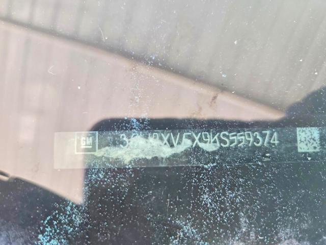 2019 Chevrolet Equinox მანქანა იყიდება აუქციონზე, vin: 3GNAXVEX9KS559374, აუქციონის ნომერი: 62792376