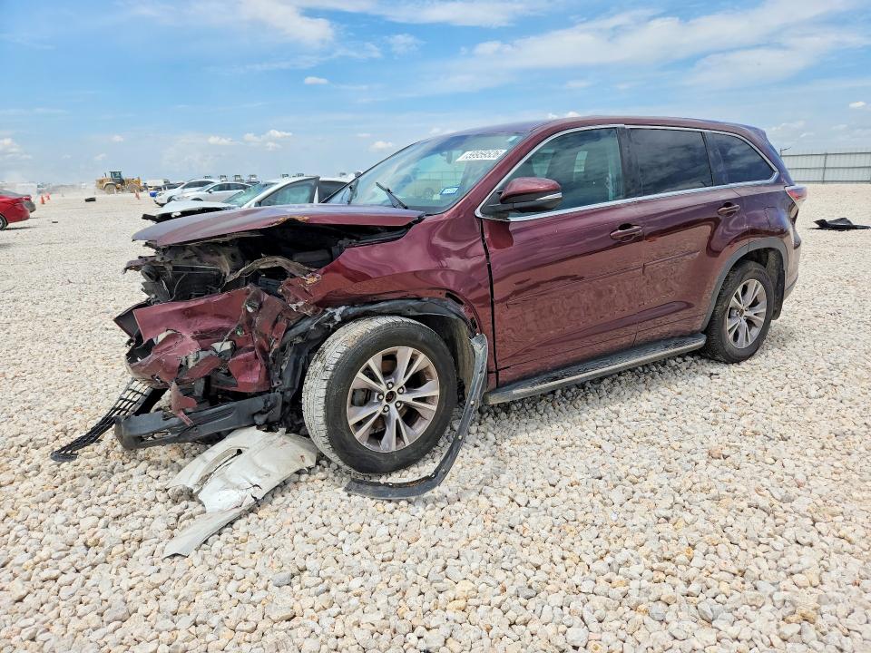 59959526 :رقم المزاد ، 5TDZKRFH2GS129478 vin ، 2016 Toyota Highlander مزاد بيع
