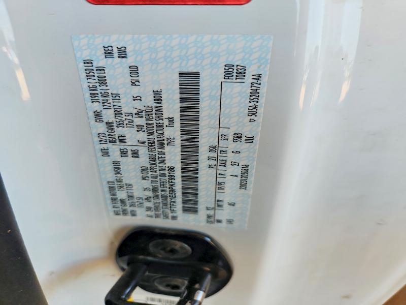59684336 :رقم المزاد ، 1FTFX1E59PKF99186 vin ، 2023 Ford F150 مزاد بيع