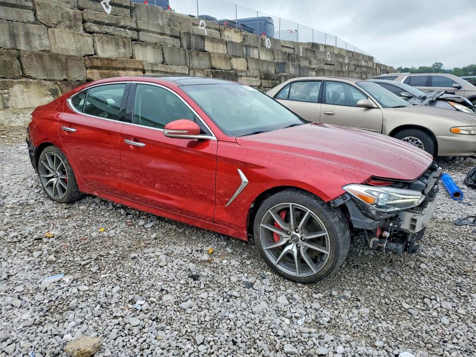 60115086 :رقم المزاد ، KMTG74LEXMU074261 vin ، 2021 Genesis G70 مزاد بيع